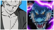Zoro and the Fish-Fish Fruit Model: Azure Dragon (Image via Toei Animation)